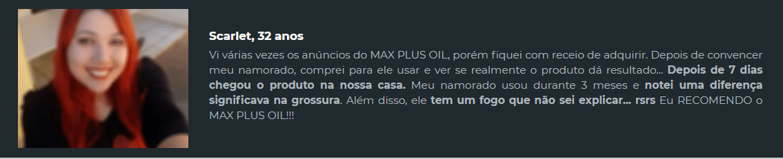 Óleo Max Plus